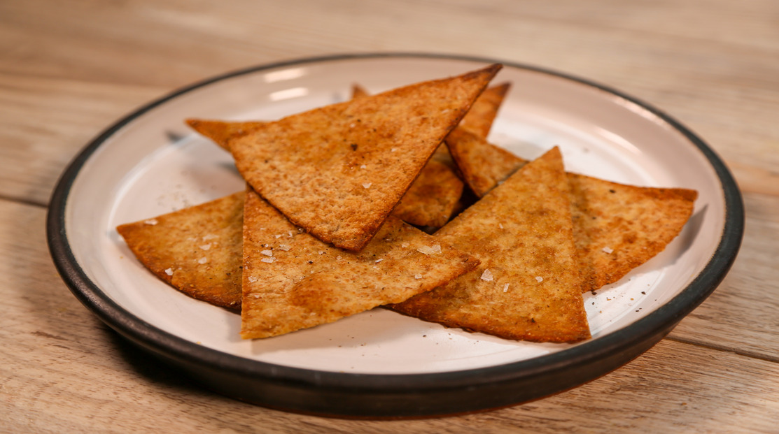 Baked Salt and Pepper Crisps